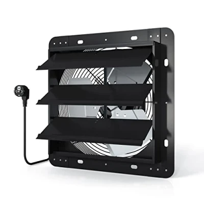 Imagen de Aygrochy 300mm Ventilador extractor de aire escape, para calefacción, refrigeración, tiendas crecimiento, hidroponía, uso doméstico, ventilación y aire.