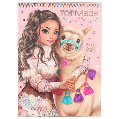 Imagen de Depesche 12715 TOPModel Cosy set de papelería en carpeta, incluye 24 hojas con membrete, sobres y hoja adhesivos