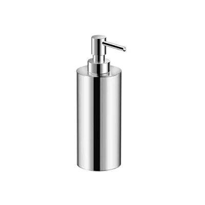 Imagen de COSMIC Dispensador Jabon Baño Acabado Cromado Para Encimera de o Cocina Medidas 6,2 x 8,7 18,3 cm