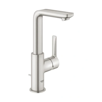 Imagen de Grohe 23296DC1 Monomando de Lavabo 1/2″, 0 W, Acero (Supersteel), Tamaño L