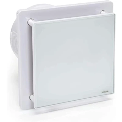 Imagen de STERR Blanco Ventilador De Baño Con Sensor Humedad 150mm silencioso Extractor Aire Para Baños
