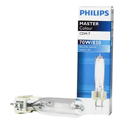 Imagen de Philips 19699615 MASTERColour CDM T Lámpara 70W/830 G12 1CT/12