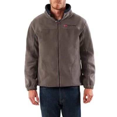 Imagen de Geographical Norway Forro polar caliente para hombre, chaqueta de invierno, entretiempo, exteriores gris oscuro L