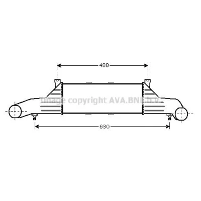 Imagen de PRASCO MS3376 Radiador de Aceite MERCEDES BENZ: Clase ML, Vito Mixto, E Berlina