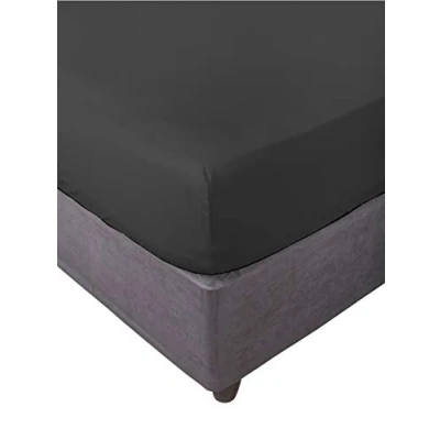 Imagen de Miracle Home Ajustable Elástica Sábana Bajera, Cama 180, Negro