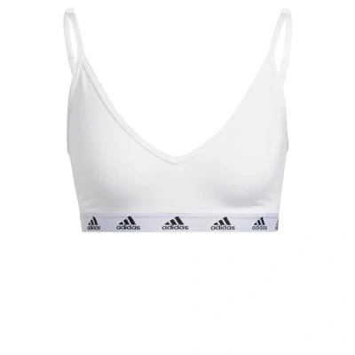 Imagen de Adidas Purebare Light Support Bra Sports, Mujer, White/Black A C, L