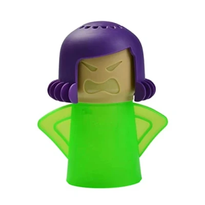 Imagen de Bessy shop Limpiador de Microondas a Vapor Acción Rápida Angry Mama Desodorizante para Neveras