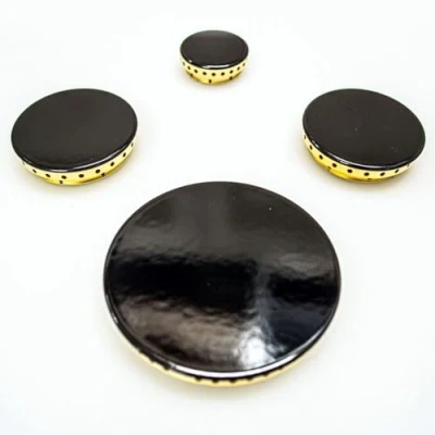 Imagen de JPshop Kit de 4 coronas latón adaptable a placa cocina gas compatible con Nardi Samet Franke platillos llama kit47000