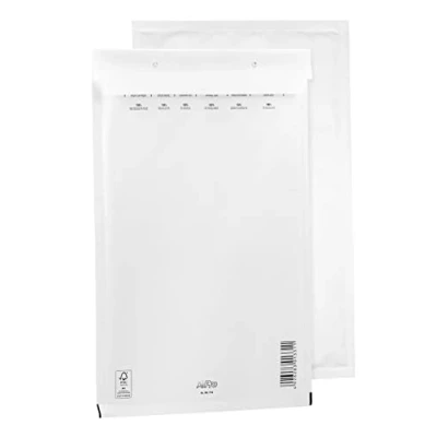 Imagen de Bantex F6 Sobres acolchados (100 unidades, 240 x 350 mm), color blanco