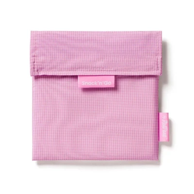 Imagen de Roll&#039;eat ® Porta Sandwich Reutilizable, Bolsa Ecológica sin BPA, Bocadillo de Color Malva Snack&#039;n&#039;Go Active