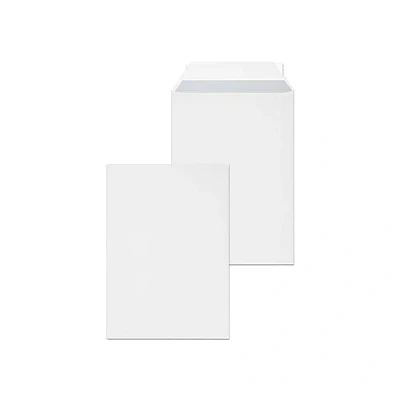 Imagen de Raadhuis Sobres C5 autoadhesivos, 162 x 229 mm, 100 g, 10 unidades, color blanco