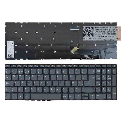 Imagen de PORTATIL MOVIL Teclado Compatible con Lenovo IDEAPAD 320 15ABR 15IAP 15AST 15IKB Gris WIN8 SIN Marco