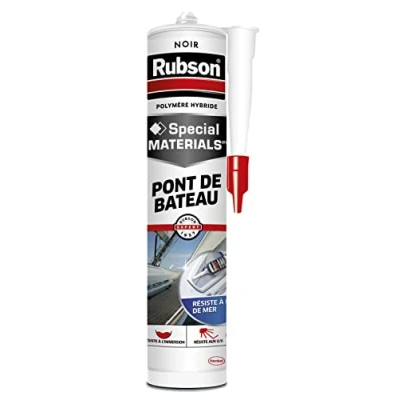 Imagen de Rubson Mastic Special Puente de Barco, Masilla Negra a Base Polímero Híbrido Tecnología Flextec