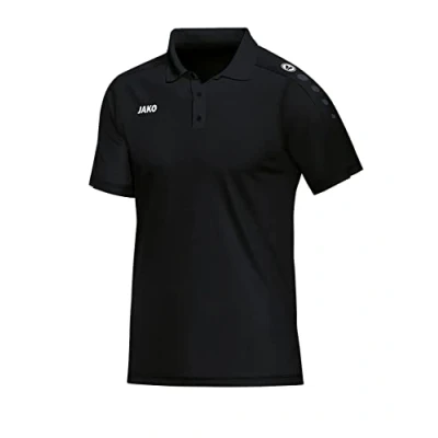 Imagen de JAKO Fussball Teamsport Textil Classico Polo, Hombre, Talla: Small, Schwarz