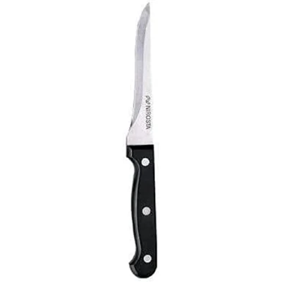 Imagen de Fackelmann Nirosta Mega hueso cuchillo, Acero, Negro/Plata