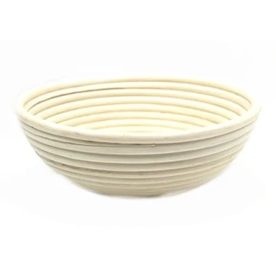 Imagen de Westmark Cesta de fermentación, Para masa pan 1500 2000g, Redonda, Diámetro: 24,5 cm, Ratán, Beige claro, 32062270