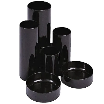 Imagen de Q Connect Organizador de mesa, color negro