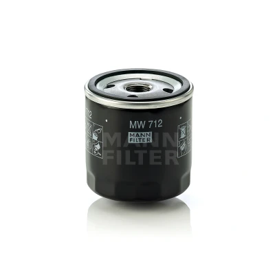 Imagen de MANN FILTER MW 712 Filtro de aceite 3/4 16 UNF 1B enroscable