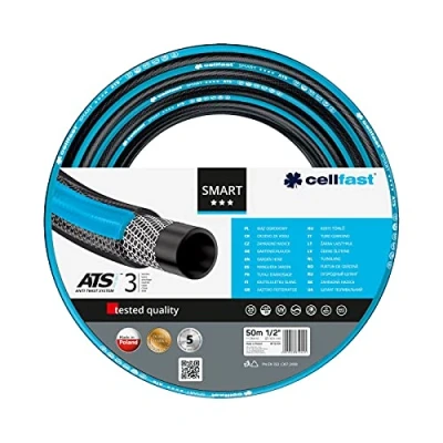 Imagen de Cellfast Reductor en T Basic para desconectar Tres Extremos de Manguera, Uni FIT, 3/8&quot;, 1/2&quot;, 5/8&quot;, 3/4&quot;, 50 205