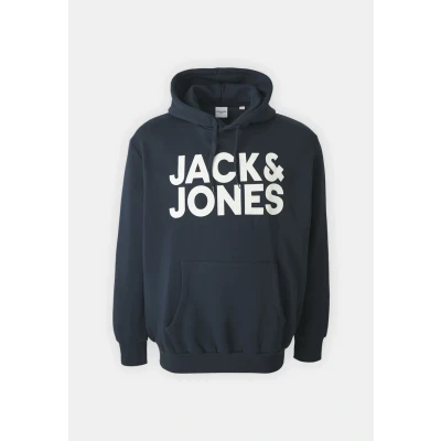 Imagen de Jack &amp; Jones Jjecorp LOGO PS Jersey con capucha, Hombre, Talla: 7XL, Navy blazer