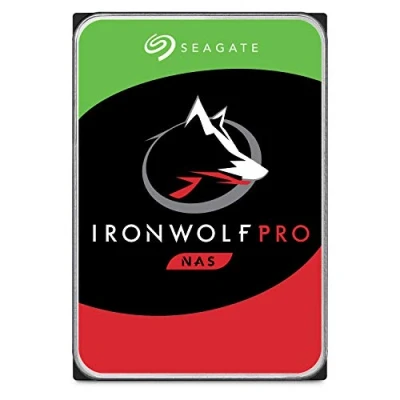 Imagen de Seagate IronWolf Pro, 10 TB, NAS, Disco duro interno, HDD, CMR 3,5&quot; SATA 6 Gb/s, 7200 r.p.m., caché de 256 MB para almacenamiento RAID, servicio recuperación datos Rescue (ST10000NE0004)