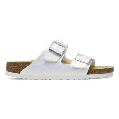 Imagen de Birkenstock Arizona Sandalias planas, Mujer, Talla: 40, Blanco Zapatos