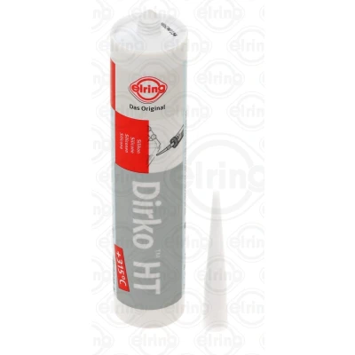 Imagen de ELRING 610.023 Material de estanqueidad Cartucho Silicona 310 elástico permanente, sin disolventes, Resistencia a UV gris