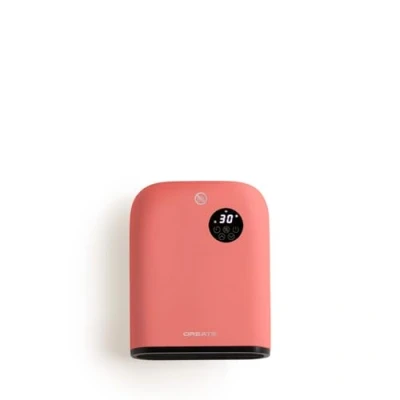 Imagen de CREATE/WARM WALL/Calefactor de pared o suelo con WiFi terracota/Control desde la app, estancias hasta 20m², detección ventanas abiertas, interruptor antivuelco, 3 modos, pantalla LCD, 2000W