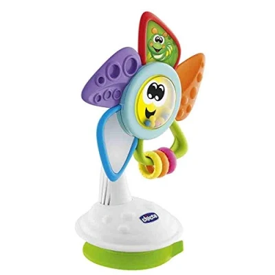 Imagen de Chicco Tino El Molino Juguete para Trona de Bebés, Juego con Ventosa y Actividades Manuales, Multicolor, Bebés 6 18 Meses