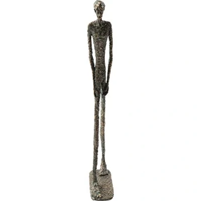 Imagen de Kare Design objeto decorativo Art Man Bronce, figura decorativa, escultura, accesorio de mesa, decorativa para salón, recibidor, accesorio, decoración estanterías o aparadores, 79x25x11 cm
