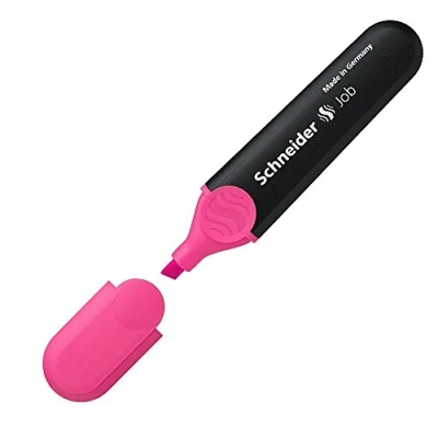 Imagen de Schneider Marcadores Job, rellenable, color rosa