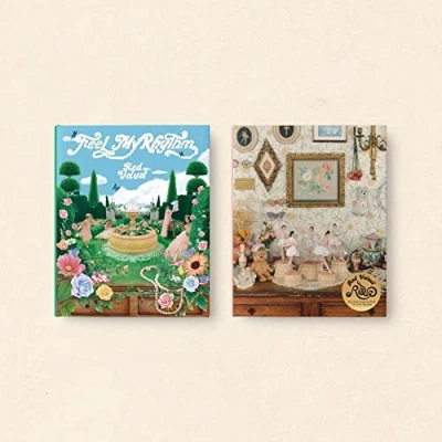 Imagen de SM Ent. RED VELVET THE REVE FESTIVAL 2022: FEEL MY RHYTHM (ReVe ver.) Album+Folded Poster+Extra Photocards Set/K pop Sealed (calmado ver.), 158 x 198 15 mm