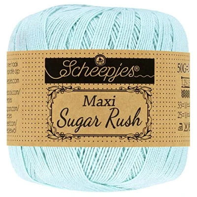 Imagen de Scheepjes 509 Bebé Azul Maxi Sugar Rush Hilo 1x50g