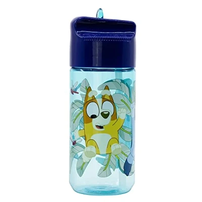 Imagen de Botella de agua infantil reutilizable 430 ml Bluey