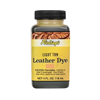 Imagen de fiebings Leather Tinte 114ml/118ml Tostado Claro, 4 Ounces