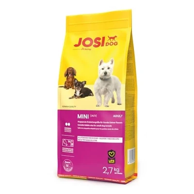 Imagen de JosiDog Mini (1 x 2,7 kg) Adult Comida Seca Premium para Perros Adultos y pequeños con proteína de Ave croquetas extrapequeñas Powered by Josera 1