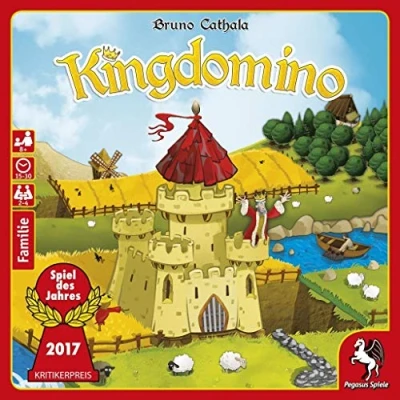 Imagen de Pegasus Kingdomino, Brettspiel Estrategia Juego de tablero (Brettspiel, Estrategia, 15 min, 30 8 año(s), Alemán, Multicolor) , color/modelo surtido