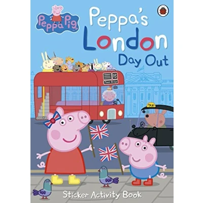 Imagen de Peppa pig: peppa&#039;s london day out. Sticker activity book