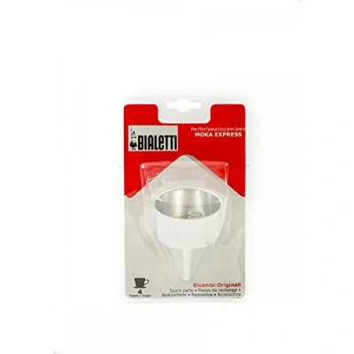 Imagen de Bialetti Confección de Recambios 1 Embudo para Cafetera, 4 Tazas, Aluminio