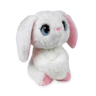 Imagen de My Fuzzy Friends Poppy Bunny, Peluche de Conejo Blanco Interactivo con Muchas reacciones, Sonido y Movimiento, Ideal para el Desarrollo afectivo Emocional, a Partir 4 años, Famosa.