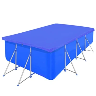 Imagen de vidaXL Cubierta Piscina Rectangular PE Azul 540x270cm Toldo Protección