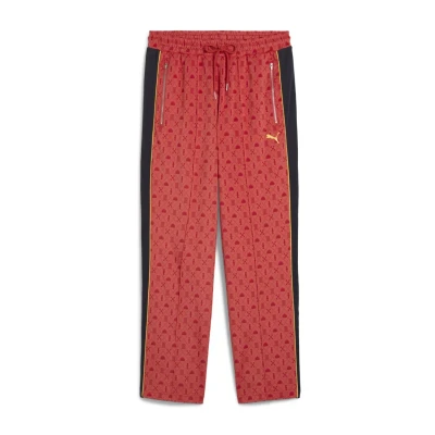 Imagen de Puma ROAD TO Unity Relaxed Straight Pantalones deportivos, Talla: Small, Red fire aop