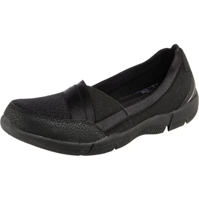 Imagen de Skechers BE LUX DAYLIGHTS, Mary Jane para Mujer, Black Mesh/ Durabuck/ Trim, 39.5 EU