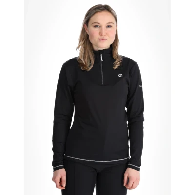 Imagen de Dare2b Lowline II Womens Core Strech para esquí, senderismo y trekking Tejido elástico reciclado con respaldo cálido, secado rápido, capucha cremallera completa