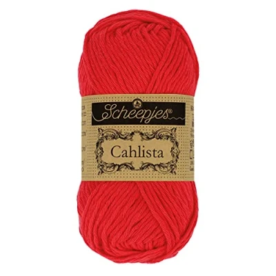 Imagen de Scheepjes 115 Caliente Rojo Calista Hilo 10x50g