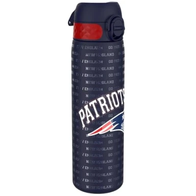 Imagen de Ion8 Botella Agua Delgada, Sin Fugas, Acero Inoxidable, NFL Patriots