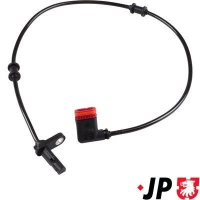Imagen de JP GROUP 1397105000 Sensor de ABS Eje trasero izquierda, trasero, derecha activo 720 negro MERCEDES BENZ: CLS Coupé, Clase E T modell