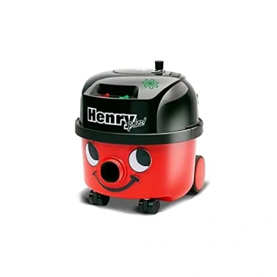 Imagen de Numatic Aspirador Modelo Henry Plus con Kit HRP200 Color Rojo de 9L Capacidad. Limpieza Profesional en seco