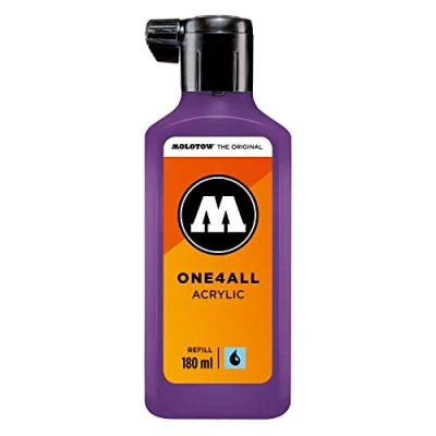 Imagen de Molotow ONE4ALL Tinta de recambio para rotulador permanente, color Johannisbeere 180 ml