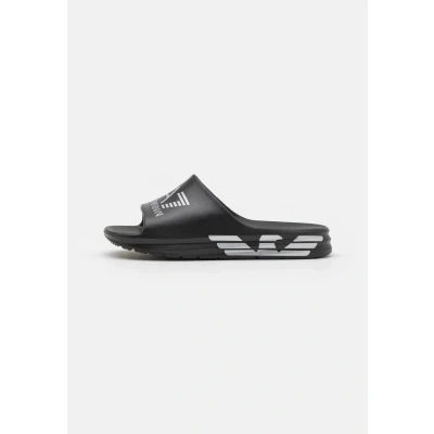 Imagen de EA7 Emporio Armani Crusher Distance Slide Chanclas de baño, Hombre, Talla: 43, Black Zapatos